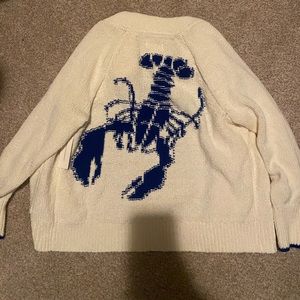 Anthropologie Maeve Lobster Cardigan - XS - new with tags
